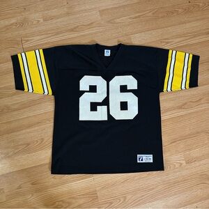 Vintage 90’s NFL Pittsburgh Steelers Charles Woodson Logo 7 Jersey Size XL